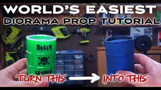 Anyone Can Do This - Oil Barrel Prop Making