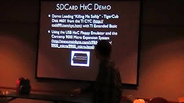TI-99/4A Chicago Faire 2011 - HxC Floppy Emulator