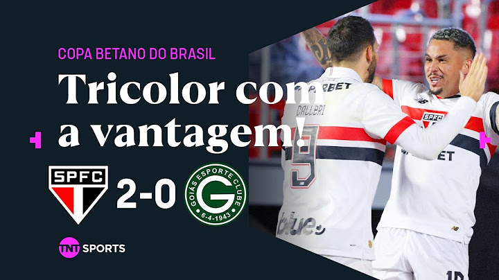 LUCIANO E CALLERI MARCAM E TRICOLOR VENCE A IDA! SÃO PAULO 2 X 0 GOIÁS | COPA BETANO DO BRASIL