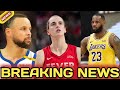 Caitlin Clark Shocks the Sports World! Joins LeBron James &amp; Stephen Curry in Breaking News!