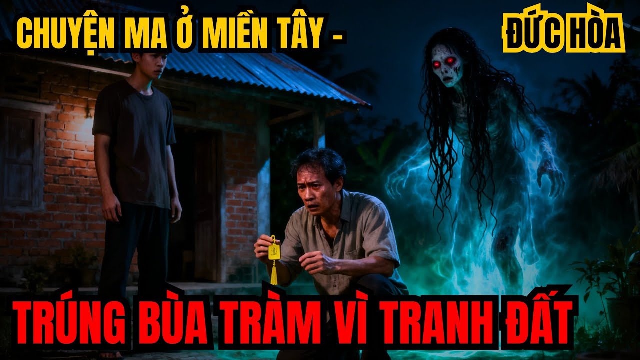 Trúng bùa Tràm vì tranh đất ở Đức Hoà - chuyện ma ở miền tây