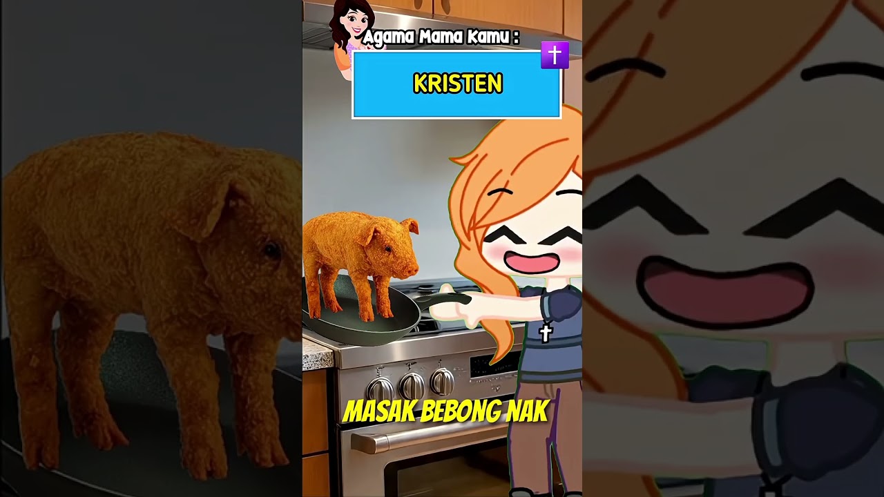 #pov : kamu islam dan agama mama kamu "kristen"
