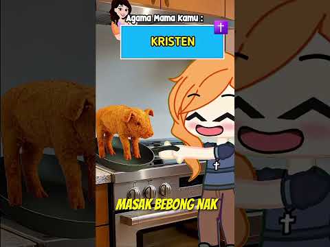 #pov : kamu islam dan agama mama kamu "kristen"