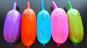 Making Relaxing Slime with Funny Balloons - Oddly Satisfying