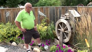 Farmyard with Unique Wooden Features