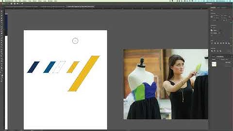 Creating a Diagonal Shape in Illustrator - Using Shear - Perfect for WVU Brand Guidelines
