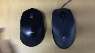 Logitech M330 Silent Plus - so leise sind die Klickgeräusche