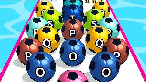 AZ Run 🏀 ABC Runner All Levels Gameplay Walkthrough (Android Ios) 11644