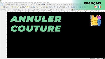 Français - Delete Seam | TUKAdesign Video Help | CAD Pattern Making Software | French