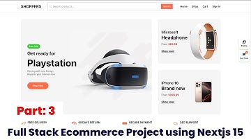 Build a Full-Stack eCommerce Website with Next.js 15, TypeScript, Sanity, Firebase & Stripe - Part 3