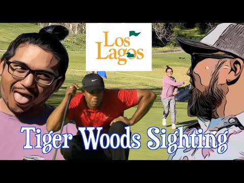 Tiger Woods Sighting at Los Lagos Golf Course, San Jose