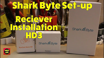 Shark Byte Set-up Part 1, Receiver Installation On HD3
