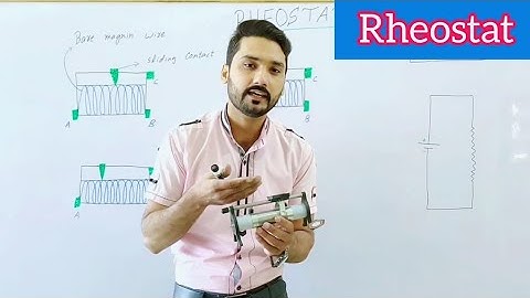 Rheostat in Urdu/Hindi | 12th class physics | physics ka safar