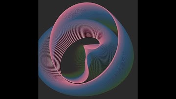 Links 1 (Processing Animation 2024 01 19) #ambient #digitalart