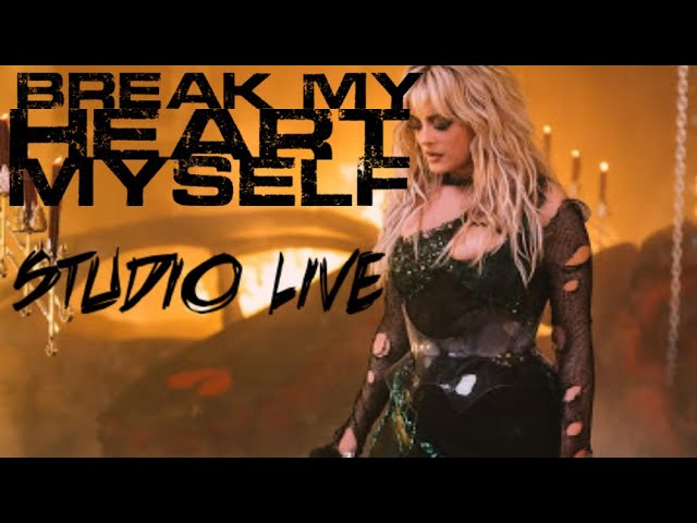 Bebe Rexha - Break My Heart Myself (feat. Travis Barker) (Studio Live Version) (Visualizer) class=