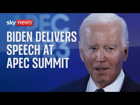 Watch live: US President Biden addresses APEC summit