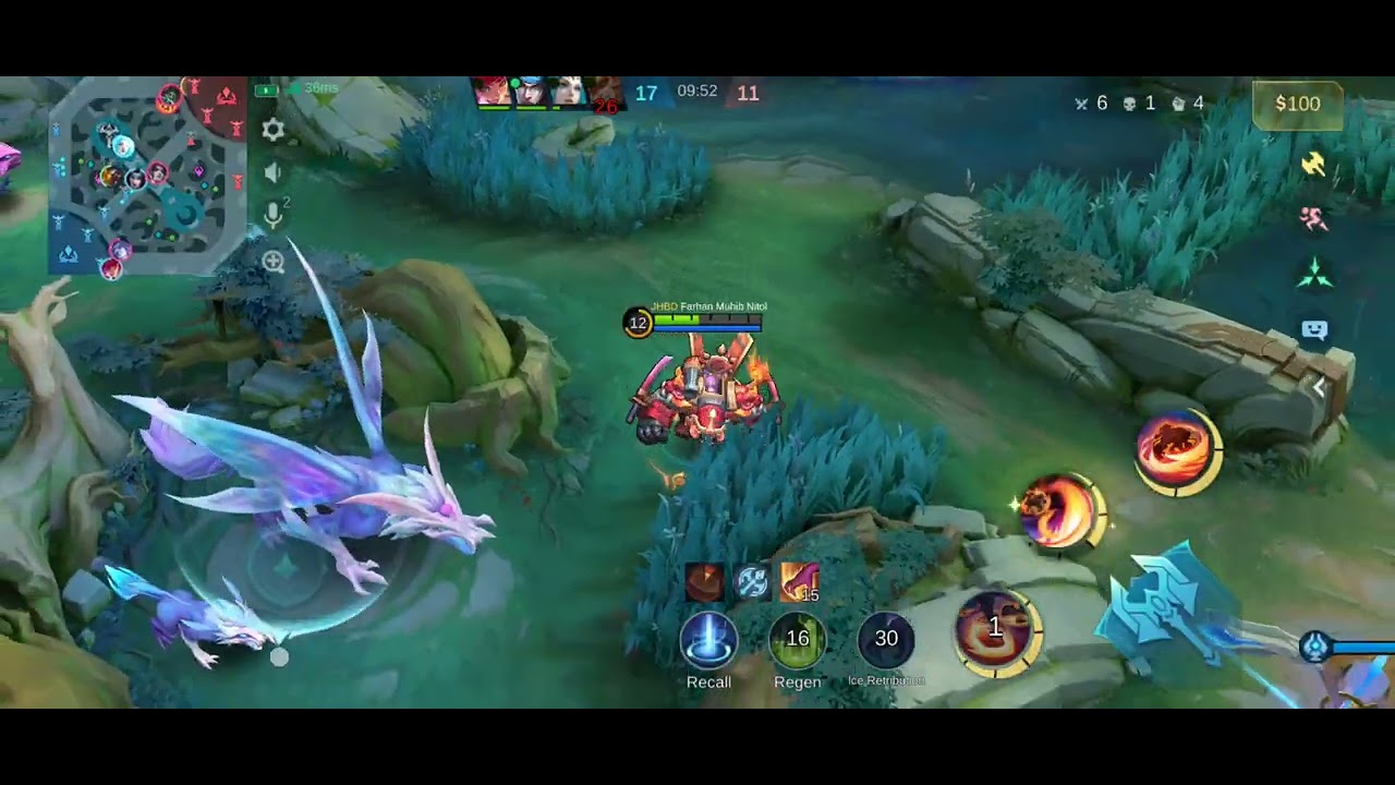 Indian Thamuz নাকি হিন্দি বোঝেনা 🤣 MLBB JawHead Hyper GamePlay | Legendary