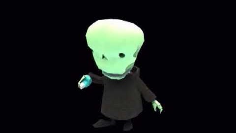 Death, Jr.  Animation test