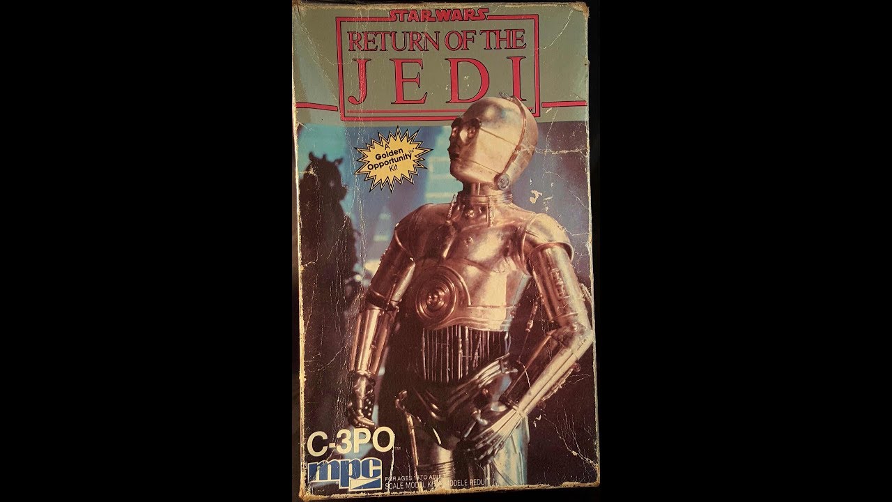MPC Star Wars Return of The Jedi C-3PO 1/8 Model Kit Complete