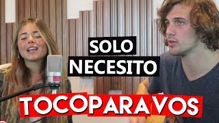 Video thumbnail of "Toco Para Vos - "Solo Necesito" (acústico en Radio Disney)"