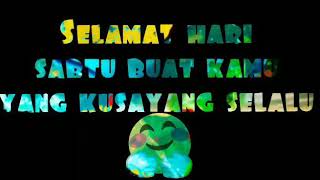 Download Lagu Story Selamat Hari Sabtu MP3