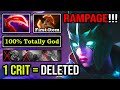THE 1 CRIT QUEEN IS BACK First Item Fury 100% Totally Destroyed + Insane Farm Phantom Assassin DotA