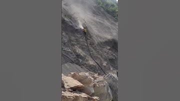 LAND SLIDE FIXING TECHNIQUE IN MOUNTAINS