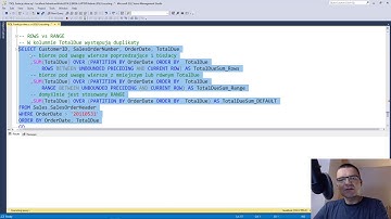 Funkcje Okna ROWS vs RANGE (3 z 3)