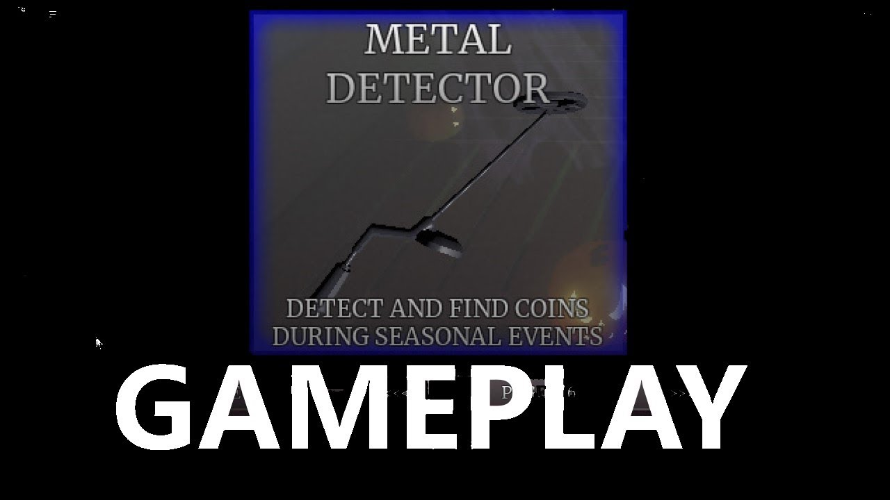 ROBLOX SURVIVE THE NIGHT Metal Detector Gear Gameplay YouTube