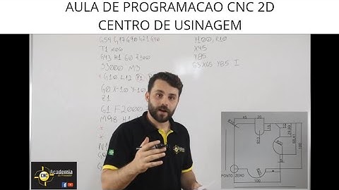 Aula de programação CNC 2D. fresamento cnc. Como programar centro de usinagem.Cursode fresamentoCNC