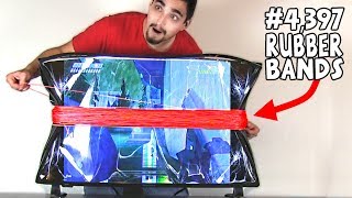 Can I Beat Halo Before The Rubber Bands Crush My TV?