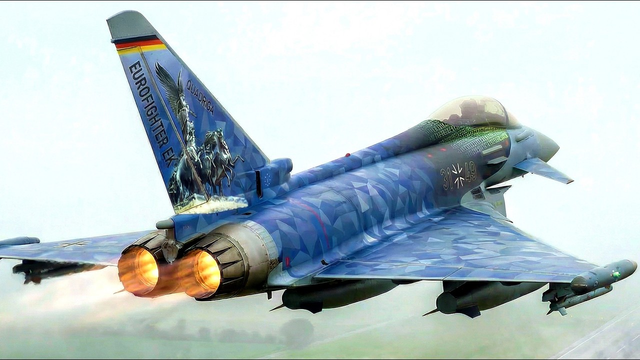 Germany’s NEW Eurofighter EK Is Ready to Dominate NATO Skies!