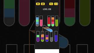 2022! Water Sort Level 220 Walkthrough Solution Android/iOS