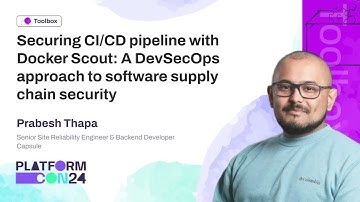 Securing CI/CD Pipeline with Docker Scout: A DevSecOps Approach to Software Supply Chain Security