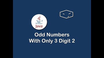 odd numbers with only 3 digit 2 in java