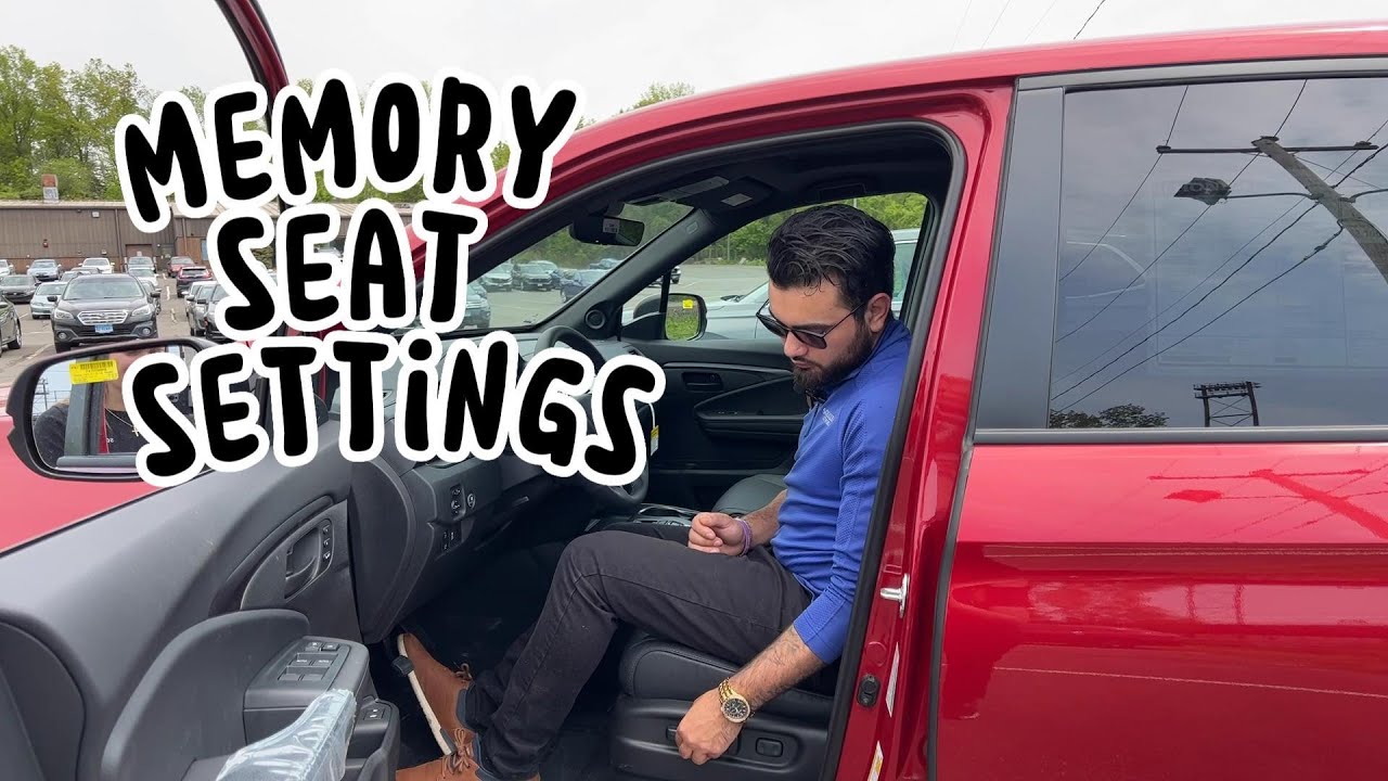 How to: Memory Seat Settings - YouTube
