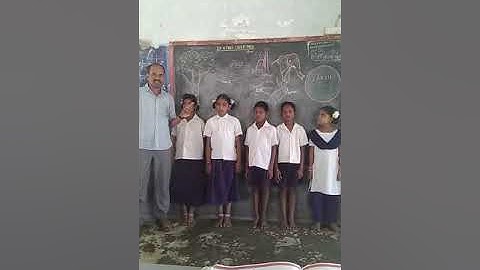 6th class If a tree could talk poem by the students of Shanmukha