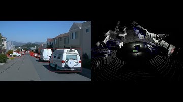(old)waymo dataset visualization(image with label and point cloud with label)