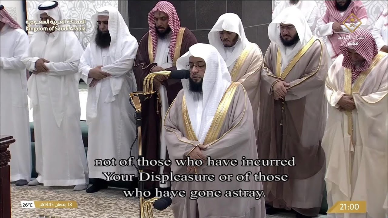 19th Ramadan 1445 Makkah Taraweeh Sheikh Badr Al Turki