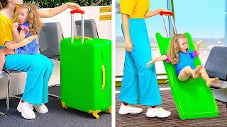 How To TRAVEL With KIDS👨‍👩‍👧✈️ Superb Parenting Tricks And Tips