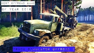 BEST OFFROAD GAME OF YEAR 2016-2017 ##TRUCK SIMULATOR OFFROAD 2##Android/ios screenshot 4