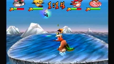 Crash Bash (Coop) : Tilt Panic (Level 6) Trophy, Gem, and Crystal