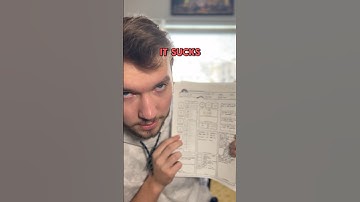 D&D Character Sheets Desperately Need an Update. #dnd #dnd5e #dndtiktok