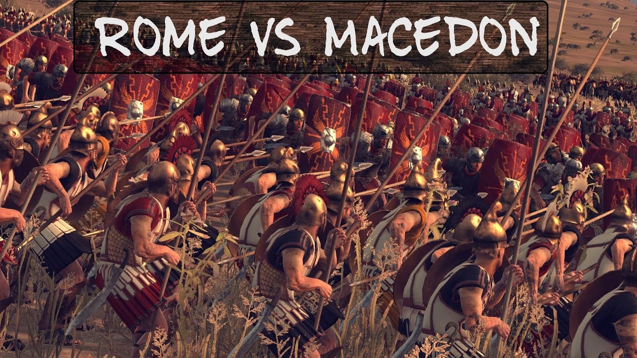 Total War Rome 2 Online Battle 68 Rome vs Macedon YouTube