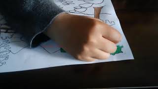 Coloring Picture of Monkey Bridge 4 Invisible