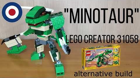 LEGO Creator 31058 Alternative build tutorial MINOTAUR、レゴクリエイター31058をミノタウロスに組み替え