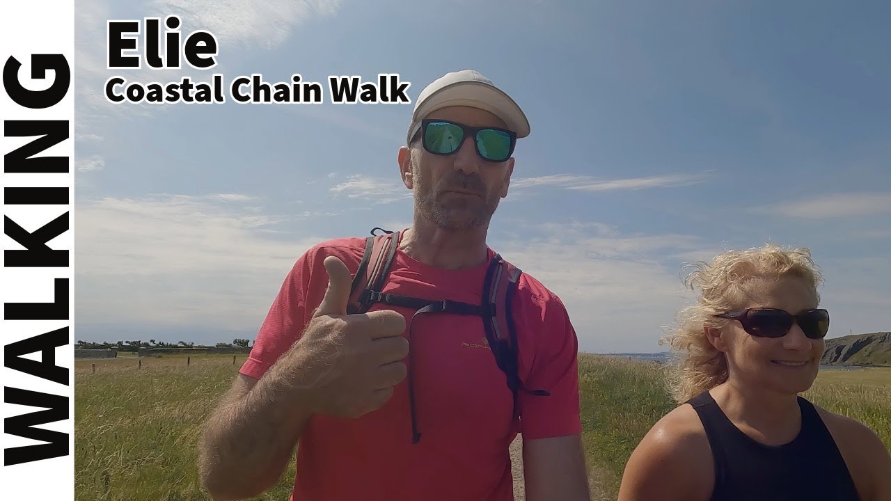 Elie Coastal Chain Walk.  East coast Scotland.  A coastal walk.