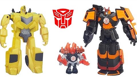 Surprise Decepticon Takedown!!!! Transformers Robots in Diguise Mini Con Autobot Drift and Jetstorm