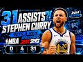 Stephen Curry DROPS 31 Assists In NBA 2K26 Win! (Record Breaking Performance)