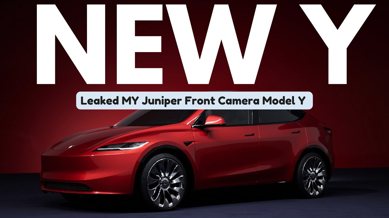 Junper Camera Spy Pics Leaked MY Juniper Front Camera Model Y - YouTube